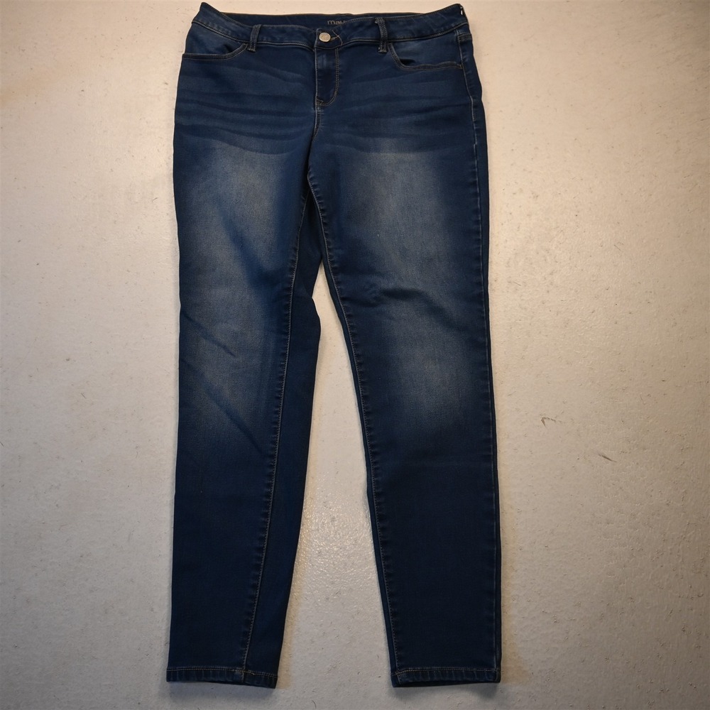 Maurices L High Rise Skinny Medium Stretch Denim Womens Jeans
